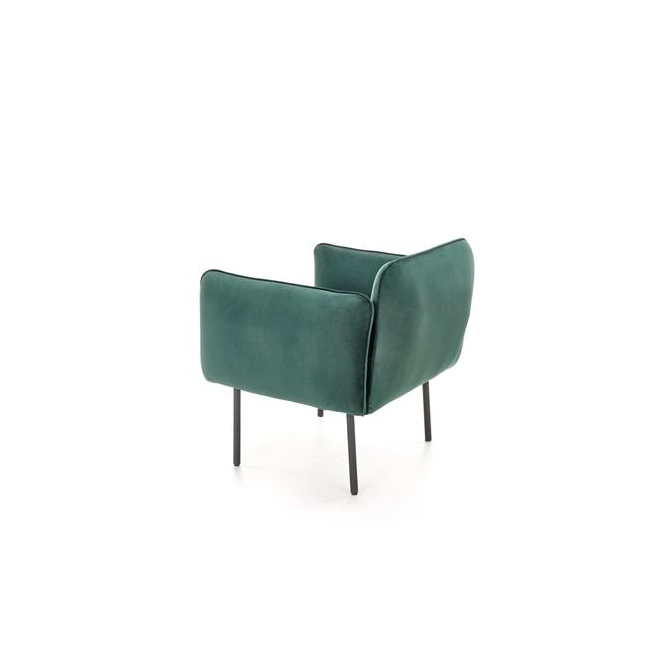 BRASIL fotel wypoczynkowy ciemny zielony/ czarny (1p=1szt)-141639