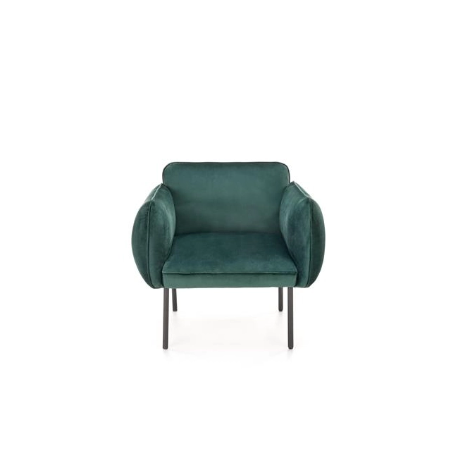 BRASIL fotel wypoczynkowy ciemny zielony/ czarny (1p=1szt)-141643