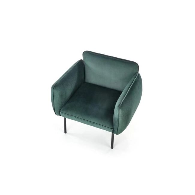 BRASIL fotel wypoczynkowy ciemny zielony/ czarny (1p=1szt)-141644