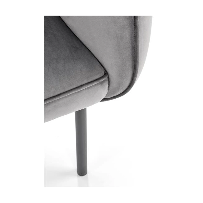 BRASIL fotel wypoczynkowy popielaty / czarny (1p=1szt)-141651