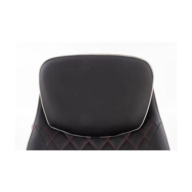 CAMARO fotel wypoczynkowy czarny / czerwony (1p=1szt)-141785