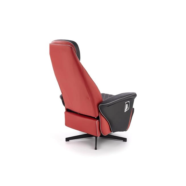 CAMARO fotel wypoczynkowy czarny / czerwony (1p=1szt)-141792
