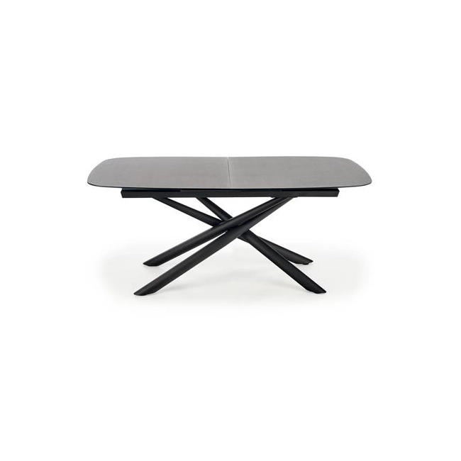 CAPELLO stół rozkładany blat - ciemny popiel, nogi - czarny (2p=1szt)-141829