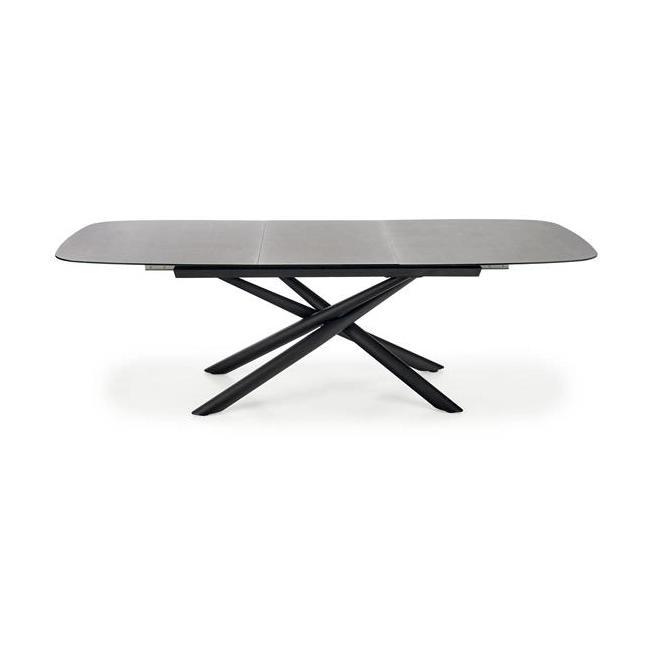 CAPELLO stół rozkładany blat - ciemny popiel, nogi - czarny (2p=1szt)-141837