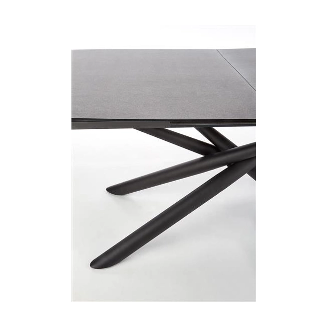 CAPELLO stół rozkładany blat - ciemny popiel, nogi - czarny (2p=1szt)-141846