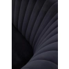 CROWN fotel wypoczynkowy czarny / złoty-142306
