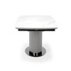 DANCAN stół rozkładany, biały marmur / popielaty / jasny popielaty / czarny (3p=1szt))-142342