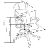 DESMOND fotel gabinetowy czarny-142460