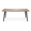 DICKSON 2 stół rozkładany 150-210/90 cm, blat - naturalny, nogi - czarny (2p=1szt)-142514