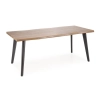 DICKSON 2 stół rozkładany 150-210/90 cm, blat - naturalny, nogi - czarny (2p=1szt)-142515