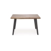 DICKSON 2 stół rozkładany 150-210/90 cm, blat - naturalny, nogi - czarny (2p=1szt)-142517