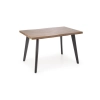 DICKSON 2 stół rozkładany 150-210/90 cm, blat - naturalny, nogi - czarny (2p=1szt)-142518