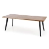 DICKSON stół rozkładany 120-180/80 cm, blat - naturalny, nogi - czarny (2p=1szt)-142528