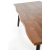 DICKSON stół rozkładany 120-180/80 cm, blat - naturalny, nogi - czarny (2p=1szt)-142538