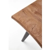 DICKSON stół rozkładany 150-210/90 cm, blat - naturalny, nogi - czarny (2p=1szt)-142556