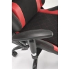 DRAKE fotel gabinetowy czerwony / czarny-142663