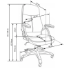 EDISON fotel gabinetowy czarny-142673