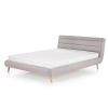 ELANDA 160cm łóżko jasny popiel (2p=1szt)-142729