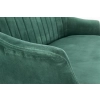 ELEGANCE 2 XL sofa tapicerka - ciemny zielony, nogi - złote (1p=1szt)-142740