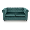 ERIKSEN XL fotel wypoczynkowy ciemny zielony / czarny-142833