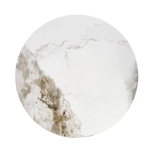 CECILIA ława biały marmur / popielaty / złoty (2p=1szt)-142030