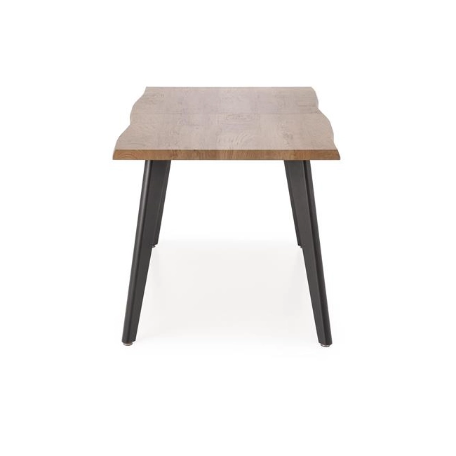 DICKSON 2 stół rozkładany 150-210/90 cm, blat - naturalny, nogi - czarny (2p=1szt)-142526
