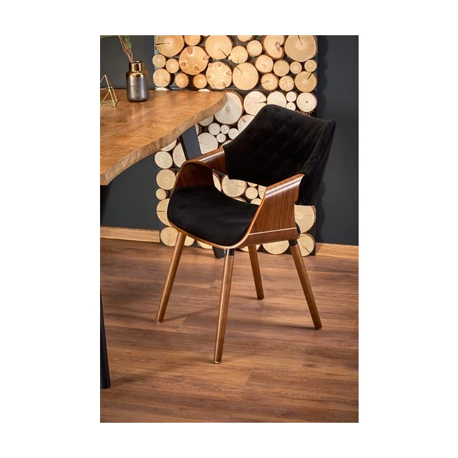 DICKSON stół rozkładany 120-180/80 cm, blat - naturalny, nogi - czarny (2p=1szt)-142533