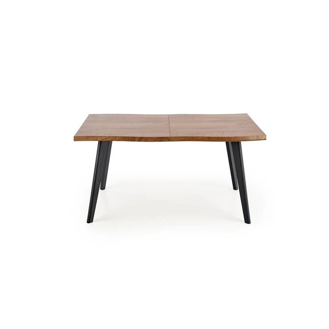 DICKSON stół rozkładany 120-180/80 cm, blat - naturalny, nogi - czarny (2p=1szt)-142541