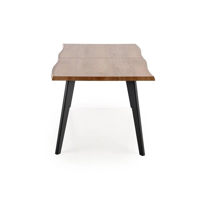 DICKSON stół rozkładany 150-210/90 cm, blat - naturalny, nogi - czarny (2p=1szt)-142555