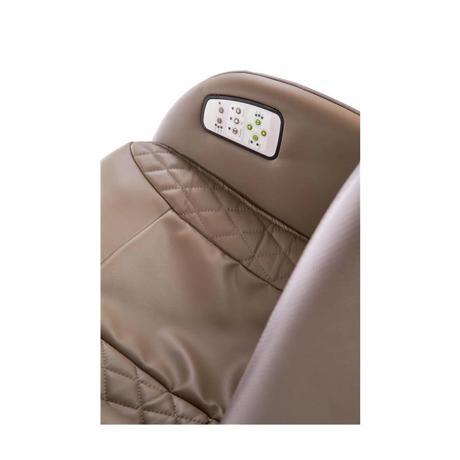 DOPIO fotel wypoczynkowy z funkcją masażu beżowy-142620