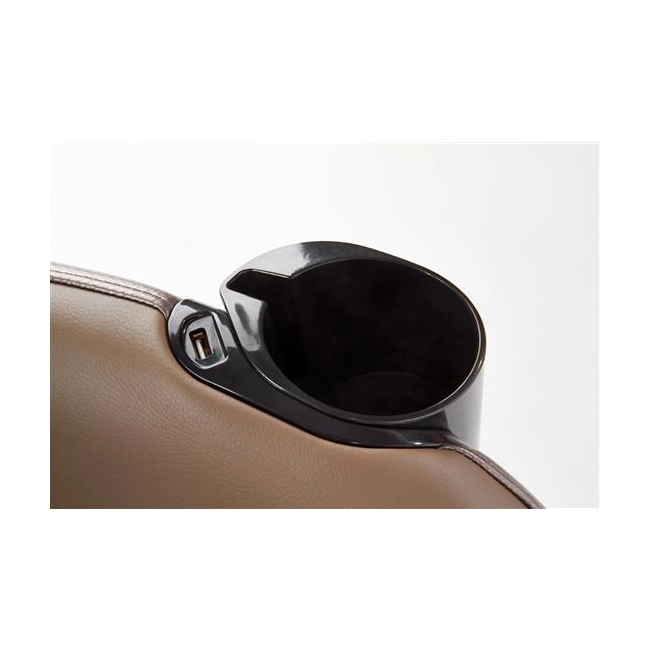 DOPIO fotel wypoczynkowy z funkcją masażu beżowy-142622