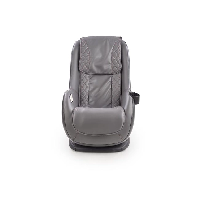 DOPIO fotel wypoczynkowy z funkcją masażu popielaty-142635