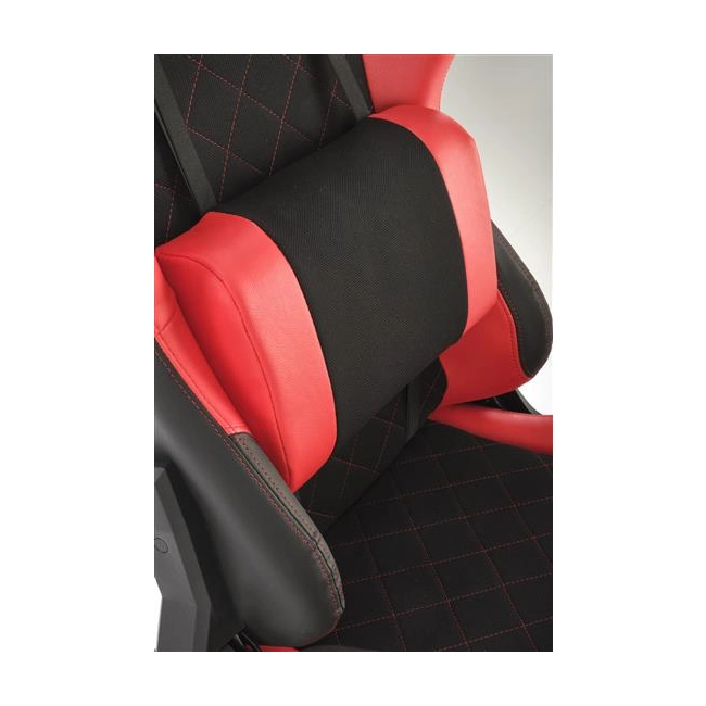DRAKE fotel gabinetowy czerwony / czarny-142670