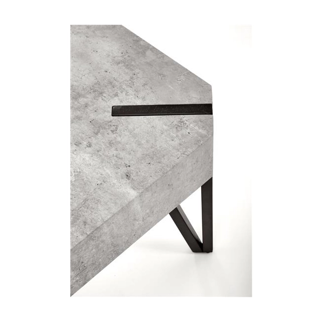 EMILY ława beton / czarny (1p=1szt)-142785