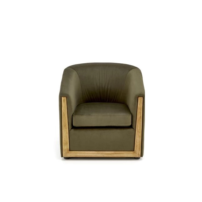 ENRICO fotel wypoczynkowy, zielony (1p=1szt)-142822