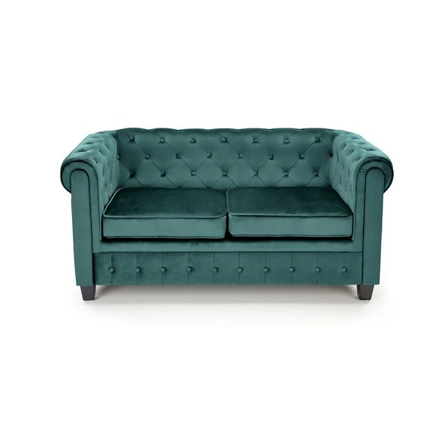 ERIKSEN XL fotel wypoczynkowy ciemny zielony / czarny-142833