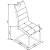 K349 krzesło popiel (2p=4szt)-144909