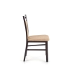 HUBERT8 krzesło wenge / tap: Lars 07 (1p=2szt)-144995