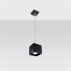 Lampa wisząca QUAD 1 czarny-147298