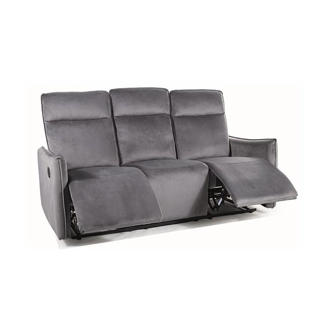 SOFA ROZKŁADANA TRAVIS 3 VELVET SZARY BLUVEL 14