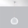 Lampa wisząca BALL biała-148163
