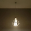 Lampa wisząca DEMI biała-148268