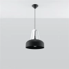 Lampa wisząca CASCO czarna/biała-148612