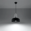 Lampa wisząca CASCO czarna/biała-148613