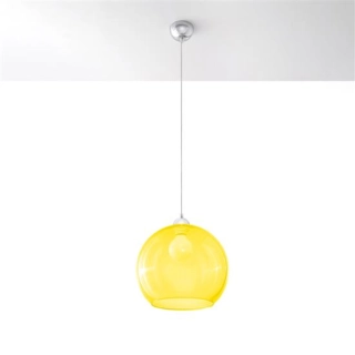 Lampa wisząca BALL żółta-148139