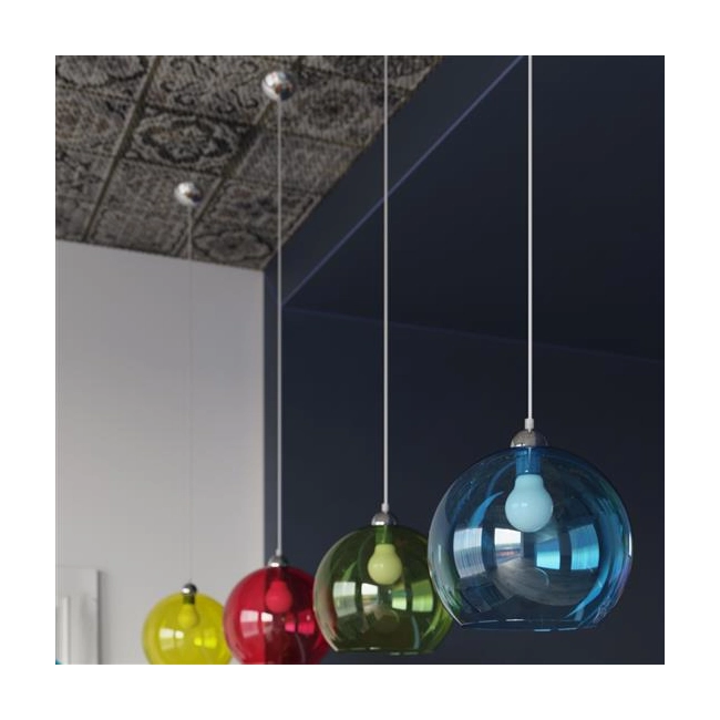 Lampa wisząca BALL transparentny-148113