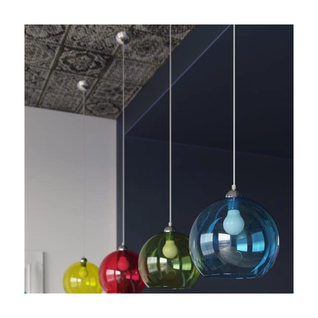 Lampa wisząca BALL szampański-148121