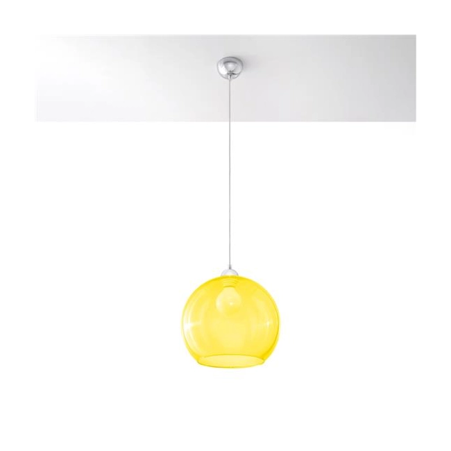 Lampa wisząca BALL żółta-148139