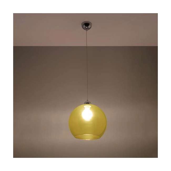 Lampa wisząca BALL żółta-148140