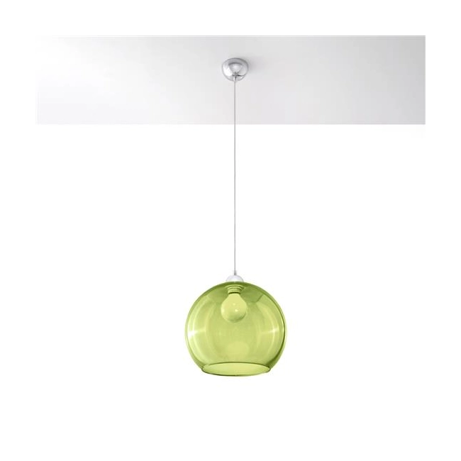 Lampa wisząca BALL zielona-148155